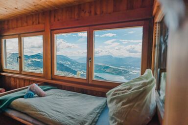 Alexanderhütte - Almrauschsuite - 5-Bett Familienzimmer mit Veranda