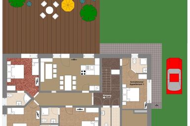Ferienhaus Silber - Fewo, 4 Schlafzimmer mit En Suite Bad, 130m²