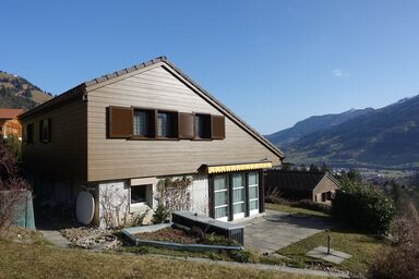 Bergperle Ferienhaus, Dusche, WC, Terrasse