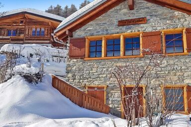 Tiny House facing the Alps - Ski in and out