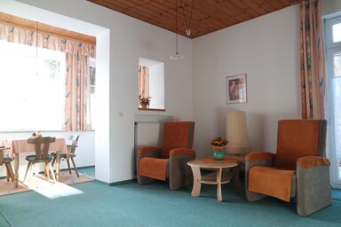 Haus Alpenruhe - Wohnung THUMSEE: 2-Zimmer-Wohnung für 1-2 Personen, glasüberdachter Balkon