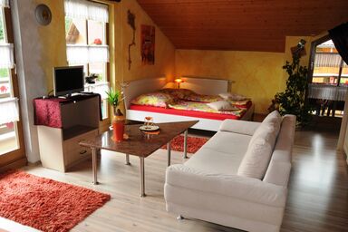 Ferienwohnung Lanzinger - Fewo 36qm, erweiterbar auf 76 qm, Balkon, 1 oder 2 Schlafzimmer, 1 Wohnzimmer