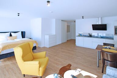 Boardinghouse - Wohnung 4 Deluxe Apartment 51 qm, 1-4 Personen, Balkon und herrlicher Bergblick