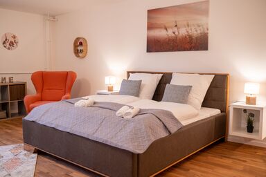dreamcation Apartments - Ehem. Pfarrhaus, NETFLIX, Terrasse, Küche, 130qm