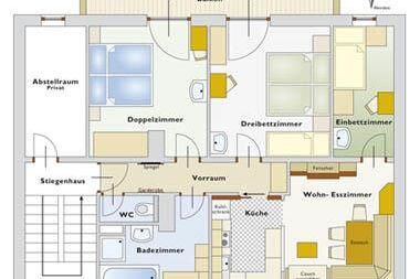 Appartementhaus Margret - Apartment (3 Schlafräume)