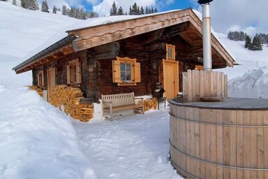 Berghütte in Saalbach Bachalm  1802 by FeWo-Plancom  Hinterglemm