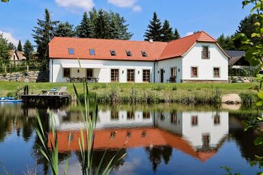 Landhaus Litschau - Ferienhaus Landhaus Litschau mit privatem Badeteich