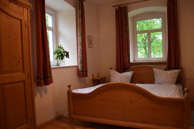 Ferienhof Schricker - Ferienwohnung Mohnblume mit Küche und Terrasse