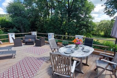 Ferienwohnungen Marienweiher - Ferienwohnung mit traumhafter Dachterrasse