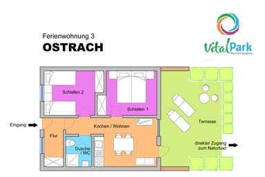 Vitalpark Blaichach Burgberg - Fewo 3 Ostrach