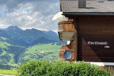 Ferienwohnung Bim Chappeli Ostertag, Obersaxen-Affeier, (Obersaxen).