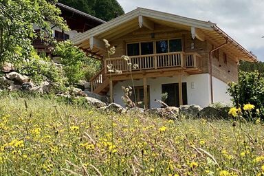 Bergsucht Ruhpolding - Chalet Ferienhaus 110qm, 3 Schlafz., Wohnzi., off. Kamin, Balk., 2 Bäder, 2 WCs