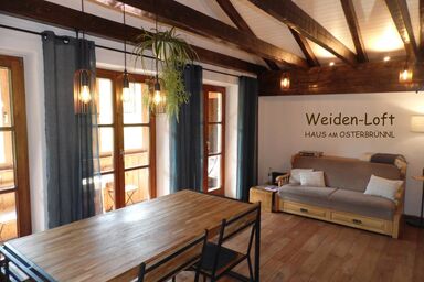 Haus am Osterbrünnl - Weiden-Loft (60qm) mit Balkon/ Wintergarten