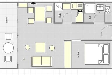 Apartmenthaus Lengsdorf - Apartment mit Balkon