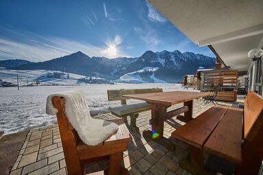 Hotel Garni Tirol - Fam. Hauser - App."Panoramasuite" -2 Schlafr./Du od. Bad,WC