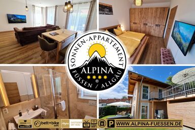 Alpina Sonnen-Appartements mit XL-Sonnen-Terrasse - Sonnen-Appartement