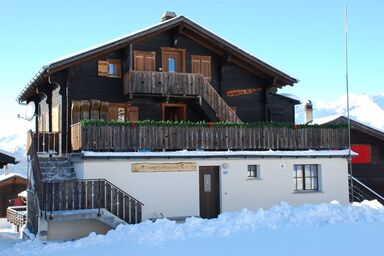 Gruppenhaus Walliser Alpstyle 1. Stock