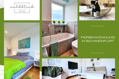 Ferienwohnung Waldblick Schweinfurt - 4-Sterne Ferienwohnung Waldblick