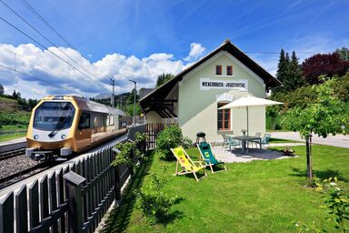 Urlaub am BAHNhof - Ferienhaus "Urlaub am Bahnhof"