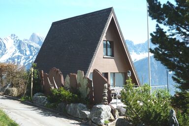 Chalet Iris, (Flumserberg Tannenheim). 4 Zimmerwohnung mit Gartensitzplatz