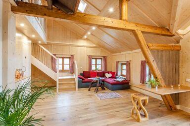 Lamplhof - Fünf-Sterne-Komfort Ferienwohnung Sternenstadl mit Balkon allergikerfreundlich