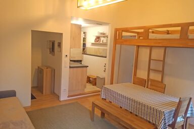 ciao-aschau Haus Burg Ap104 Pabst - Ferienwohnung 48 qm, separates Schlafzimmer, Wohn-/Schlafraum, Balkon, App. 104