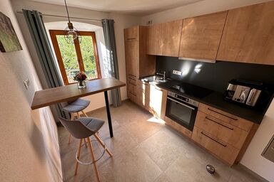 Ferienwohnung Schlossblick - Ferienwohnung Schlossblick 60 qm, sep. Schlafzimmer, Erdgeschoss, Barrierefrei