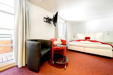 Boutiquehotel Lün - Doppelzimmer mit Balkon