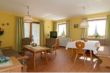 Taubenseehof Ferienwohnungen - Ferienwohnung Nr. 2, 2-4 Personen, 65 qm, Bad und Dusche/WC, Terrasse, TV