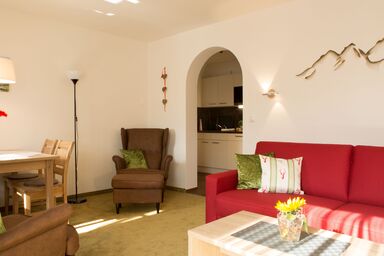 Ahorn-Appartements - Chiemgau Karte - Ferienwohnung Kienberg für 1-4 Personen, 1 Schlaf- und 1 Wohn/Schlafraum, 46 m²