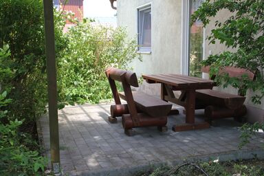 Ferienhof Pöhlmann - Ferienwohnung (48qm) mit Terrasse und Küchenzeile
