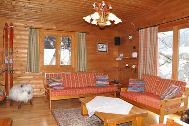 Chalet Edelweiss - Ferienhaus, Dusche oder Bad, Bergseite